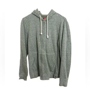 Arizona Jean Company Men's Heather Gray Zip-Up Sweater